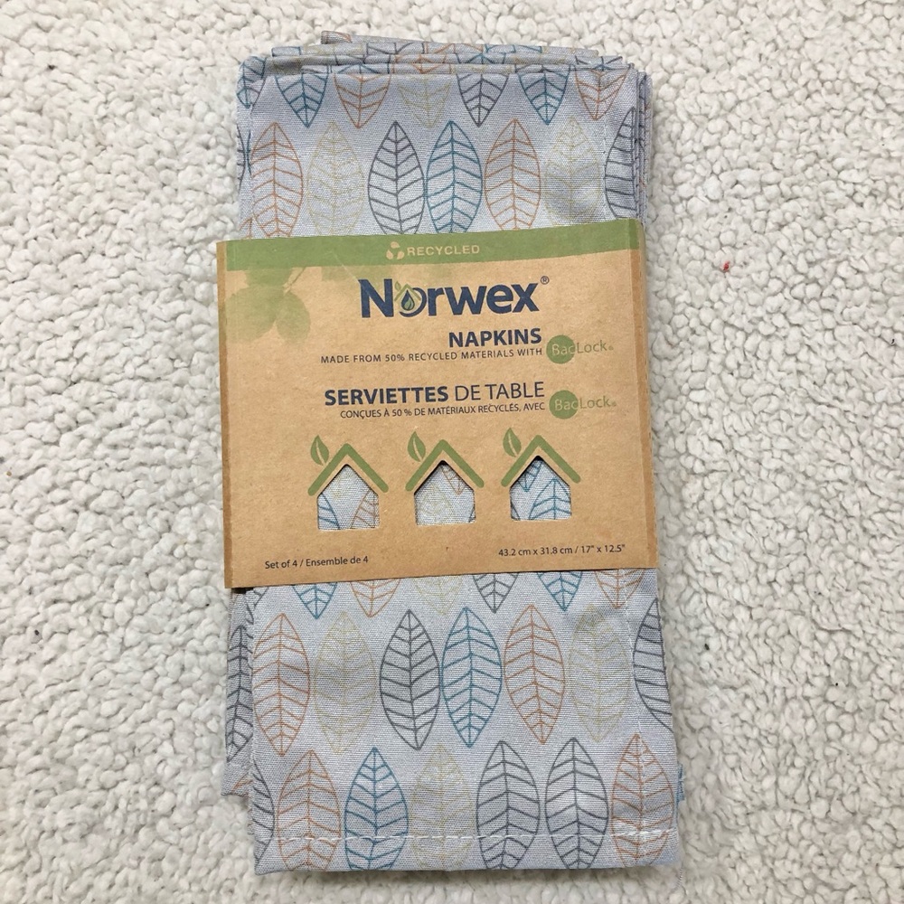 Norwex Napkins - Leaves